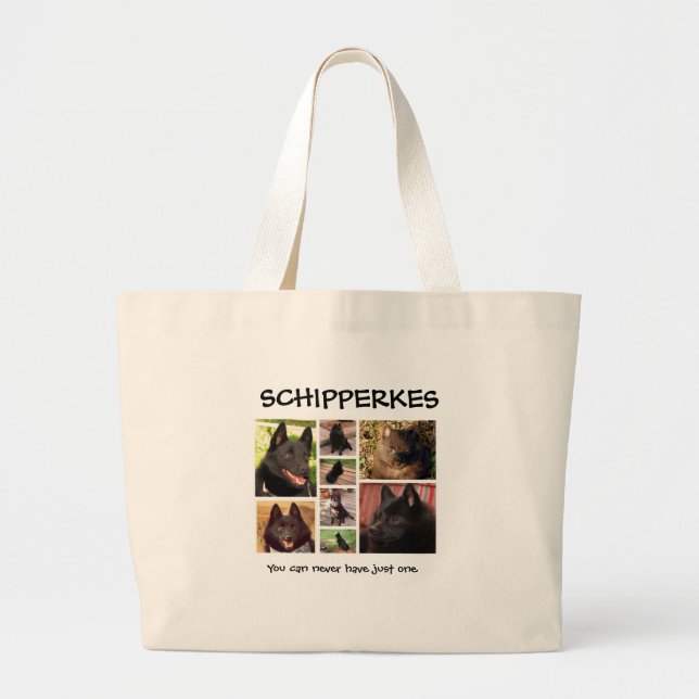 Grand Tote Bag Schipperke Fourre-tout (Devant)