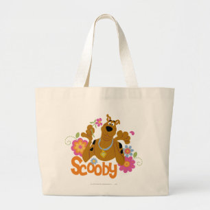 Grand Tote Bag Scooby-Doo En Fleurs