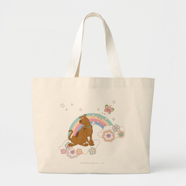 Grand Tote Bag Scooby-Doo Rainbow Butterfly (Devant)