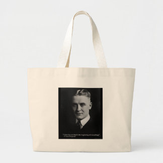 Grand Tote Bag Scott Fitzgerald "Love/Start" Quota de poison Etc