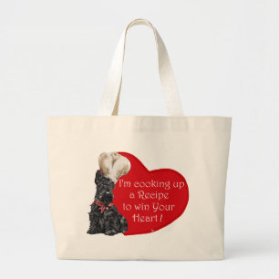 Grand Tote Bag Scottie Chef Saint-Valentin