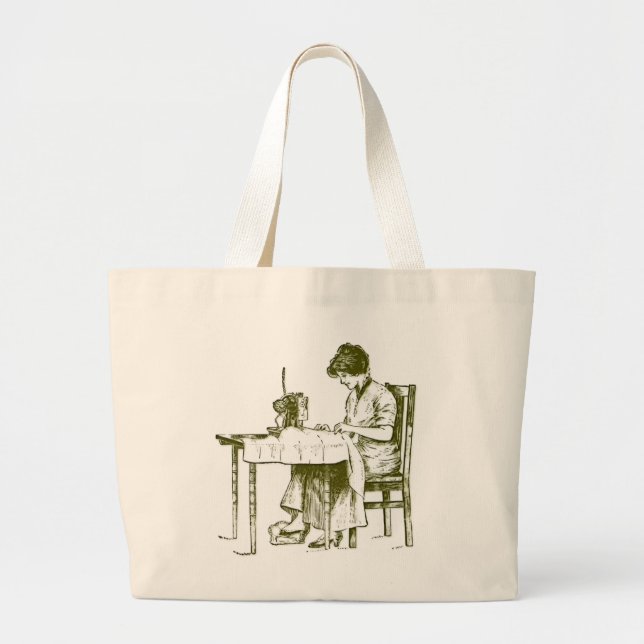 Grand Tote Bag Seamstress (Devant)