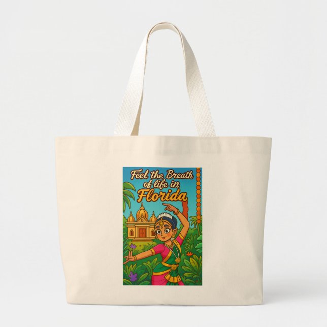 Grand Tote Bag Sentez Le Bouffon De La Vie Design Fourre-tout (Devant)