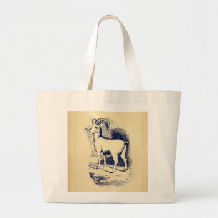 Grand Tote Bag SHEEP vintage GRANDE CORNE
