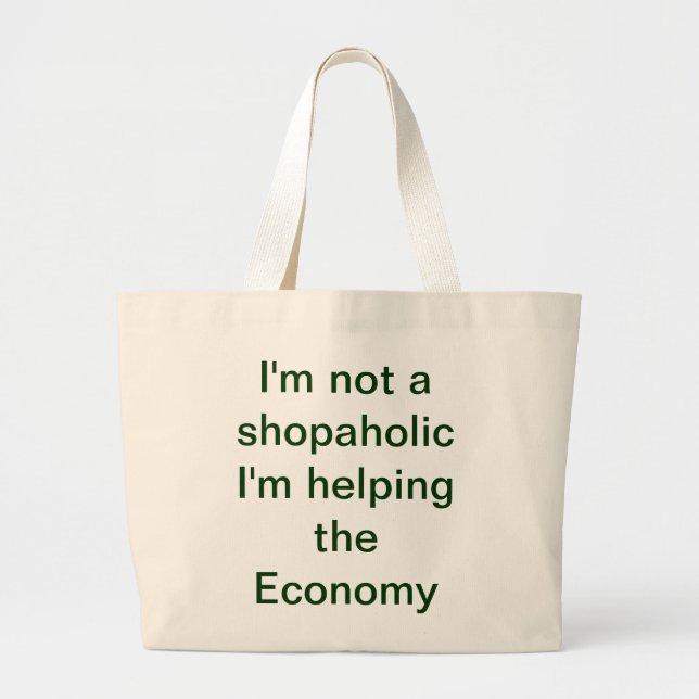 Grand Tote Bag Shopaholic fourre-tout (Devant)