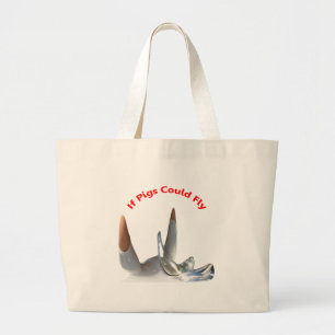 Grand Tote Bag Si Les Chiens Pouvaient Voler