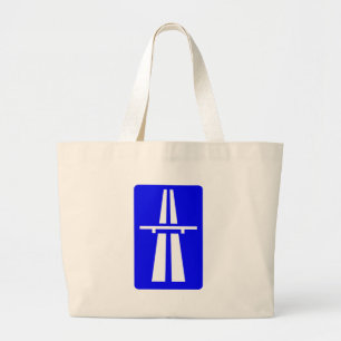 Grand Tote Bag Signe d'autoroute