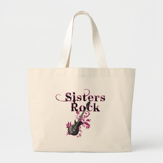 Grand Tote Bag Sisters Rock (Devant)