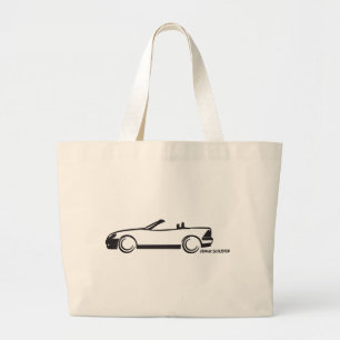 Grand Tote Bag SLK Haut vers le bas