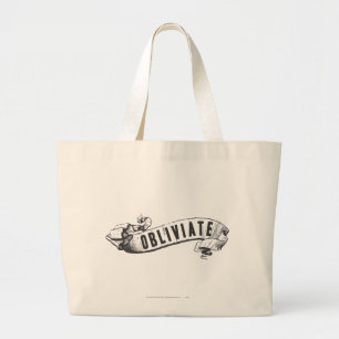 Grand Tote Bag Sortilège Harry Potter Obliviate