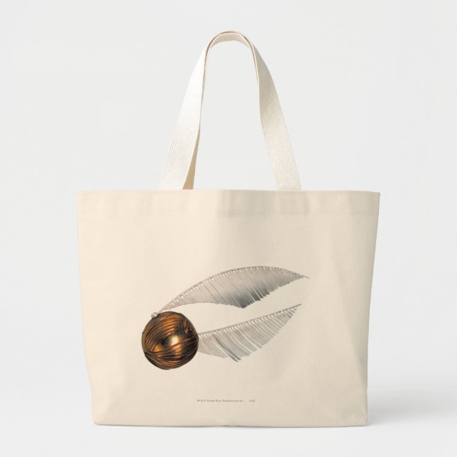 Grand Tote Bag Sortilège Harry Potter | Vif d'or (Devant)