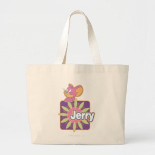 Grand Tote Bag Souris de néon de Jerry