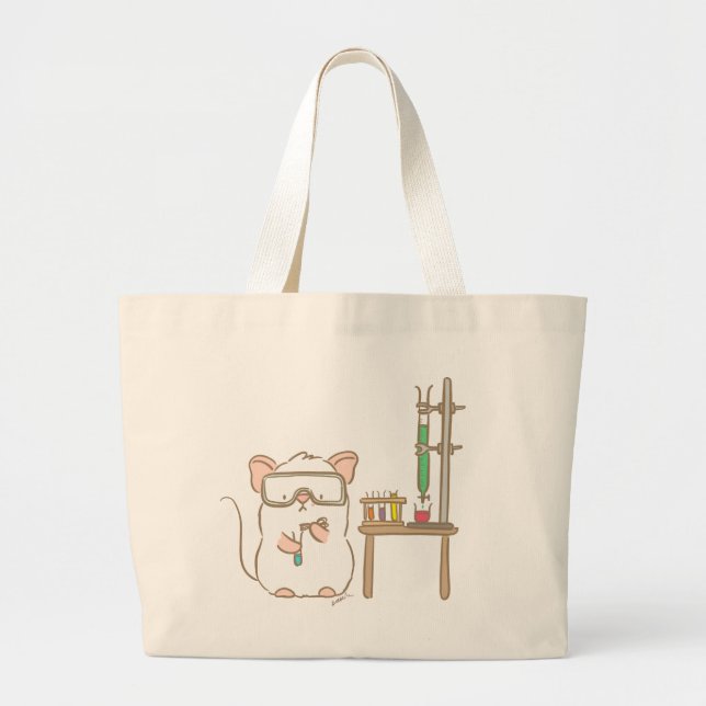 Grand Tote Bag Souris Lab (Devant)