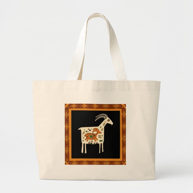Grand Tote Bag Southwest Mountain Mama (Devant)