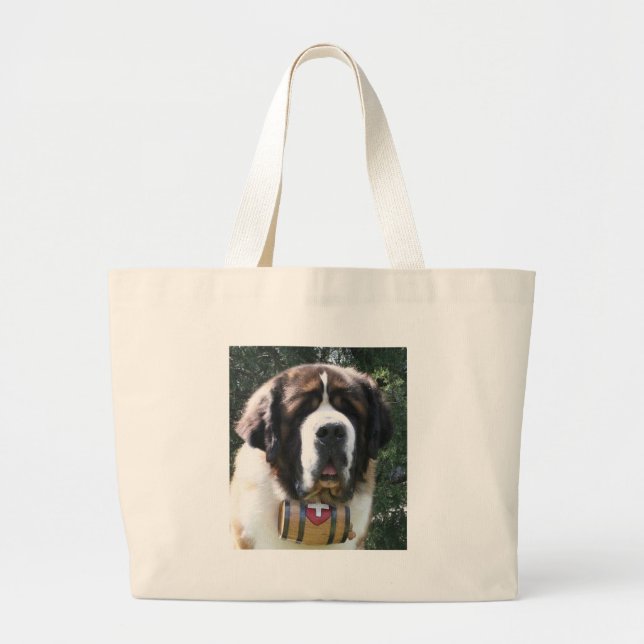 Grand Tote Bag St Bernard (Devant)
