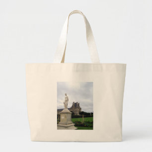 Grand Tote Bag Statue sur le Louvre