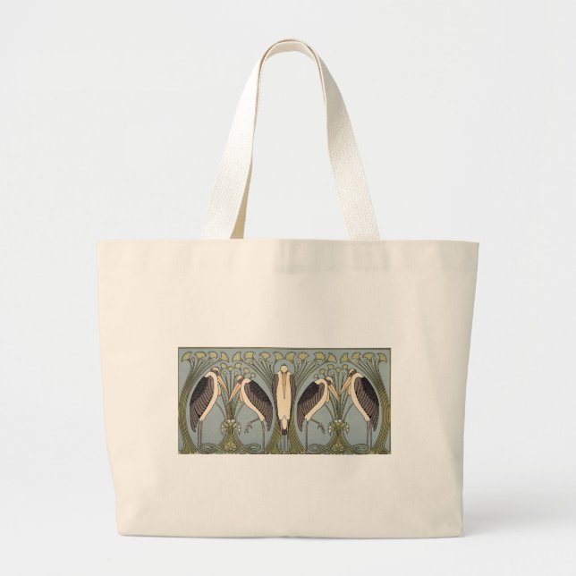 Grand Tote Bag Stores Art Nouveau (Devant)