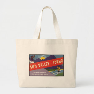 Grand Tote Bag Sun Valley Idaho