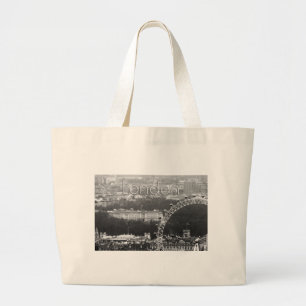 Grand Tote Bag Super ! Millennium Wheel Londres