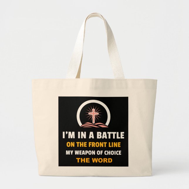 GRAND TOTE BAG SUR LA LIGNE AVANT (Devant)