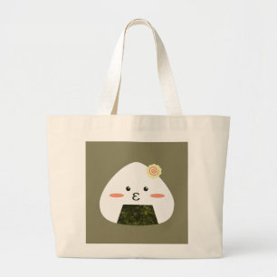 Grand Tote Bag Sushi d'Onigiri