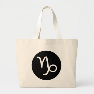 Grand Tote Bag Symbole de Capricorne