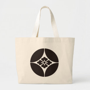 Grand Tote Bag SYMBOLE KAMON Crest de la famille japonaise