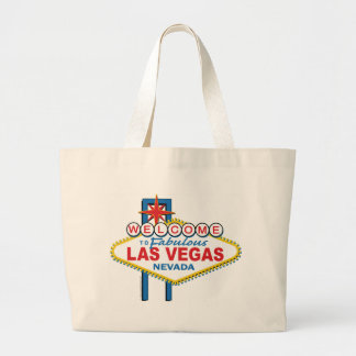Grand Tote Bag SYMBOLE RÉtro DE Las Vegas