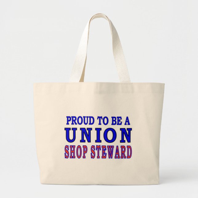 GRAND TOTE BAG SYNTHÈSE SHOP STEWARD (Devant)
