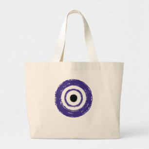 Grand Tote Bag T-shirt au mauvais œil