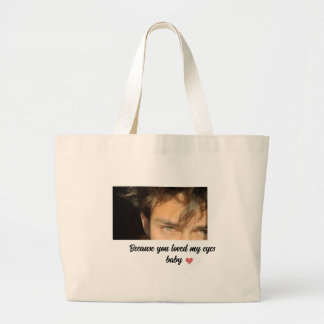 Grand Tote Bag T-shirt cadeau yeux