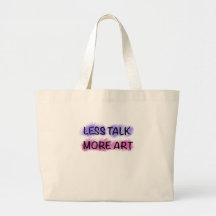 T-Shirt Typographie Moins de Paroles Plus d'Art
