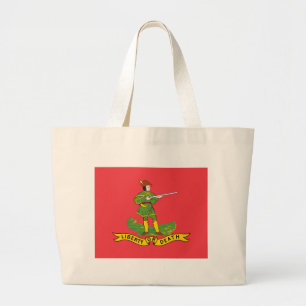 Grand Tote Bag T-shirts de drapeau de Hannovre Associators