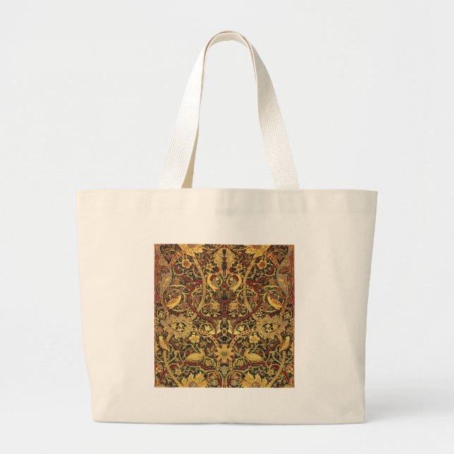 Grand Tote Bag Tapisserie William Morris Bullerswood (Devant)