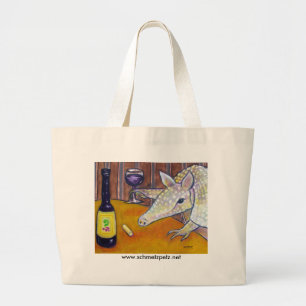 Grand Tote Bag Tatou à la vinothèque