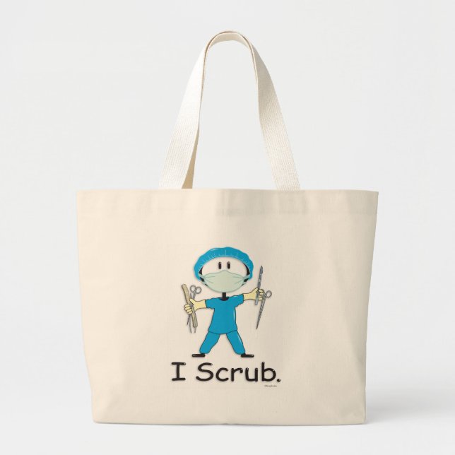 Grand Tote Bag Technologue chirurgical (Devant)