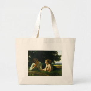 Grand Tote Bag Tentation, William-Adolphe Bouguereau