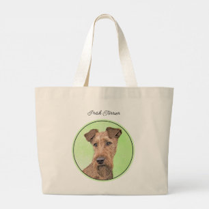 Grand Tote Bag Terrier irlandais