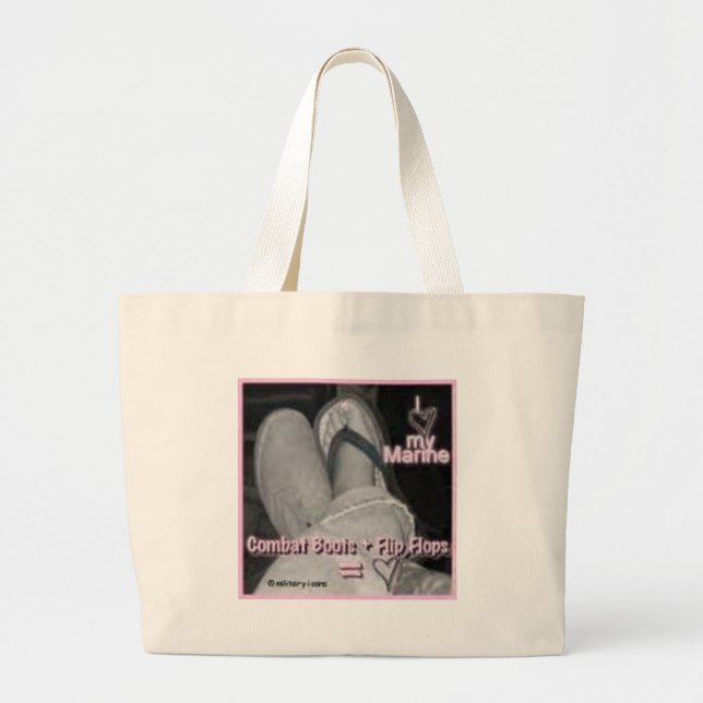 Grand Tote Bag th_combatbootsandflipflops (Devant)