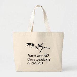Grand Tote Bag There Are No Cave Paintings of Salad