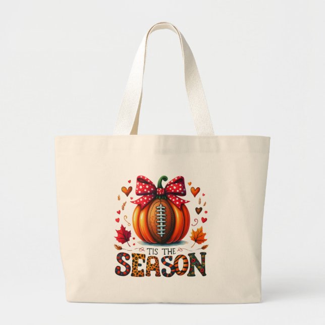 Grand Tote Bag Tis the Season (Devant)
