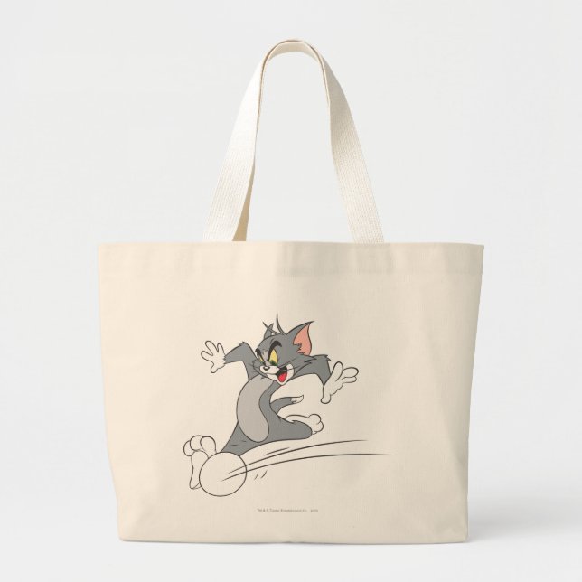 Grand Tote Bag Tom et Jerry Soccer (Football) 3 (Devant)