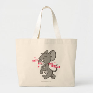 Grand Tote Bag Tom et Jerry Tough Mouse 3