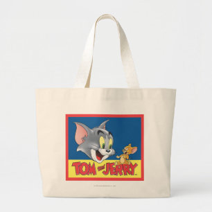 Grand Tote Bag Tom et logo de Jerry ombragé