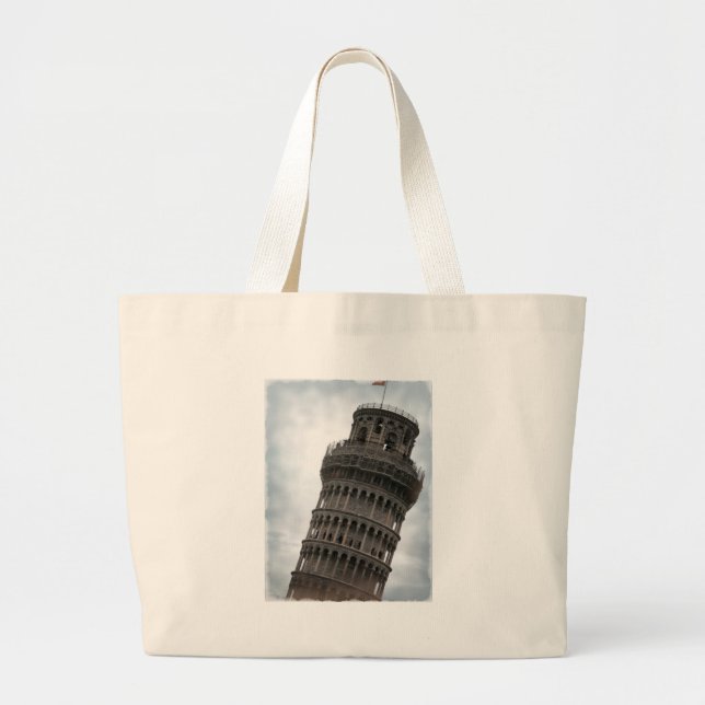 Grand Tote Bag Tour de Pise (Devant)