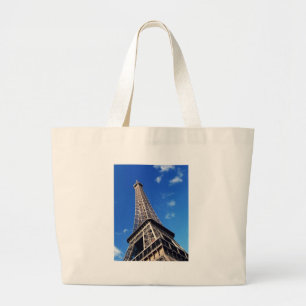 Grand Tote Bag Tour Eiffel France Photographie de voyage