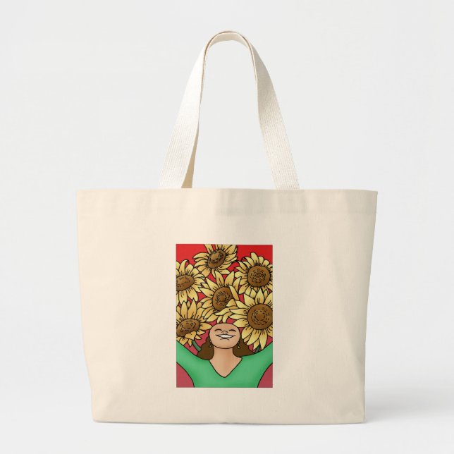 Grand Tote Bag Tournesol (Devant)