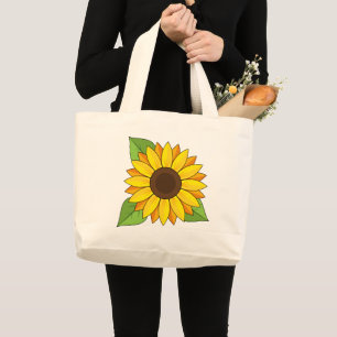 Grand Tote Bag Tournesol