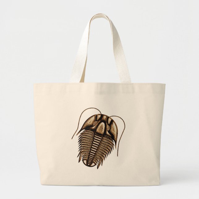 Grand Tote Bag Trilobite (Devant)
