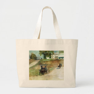 Grand Tote Bag Trois buggies Amish